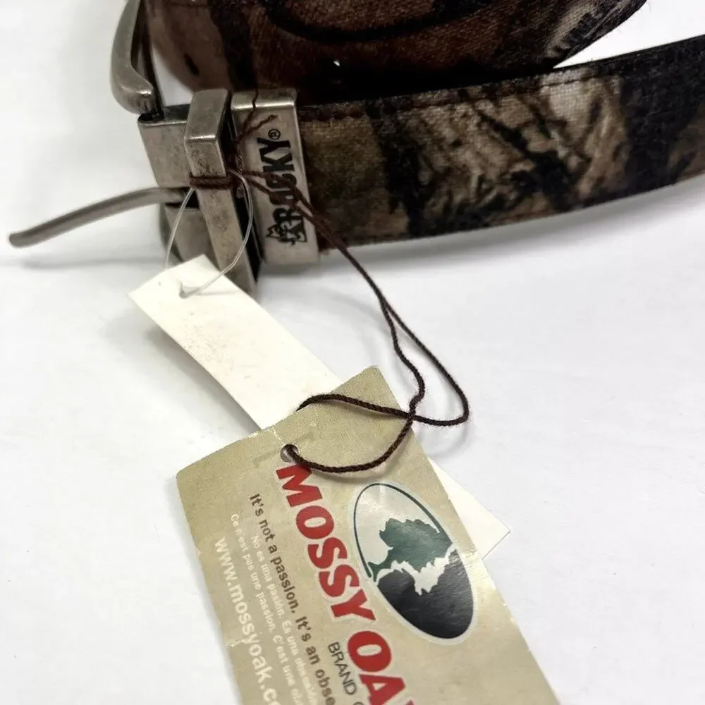 Mossy Oak Belt Belts Camouflage Reversible 44 Hunting NWT
